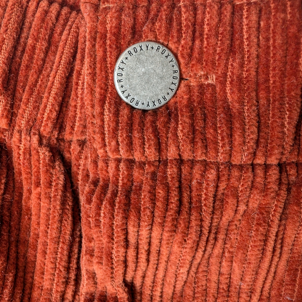 Pre-owned Roxy Silent Days Corduroy Mini Skirt Size SP - Picture 4 of 10